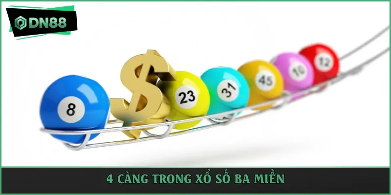 4 càng trong xổ số ba miền