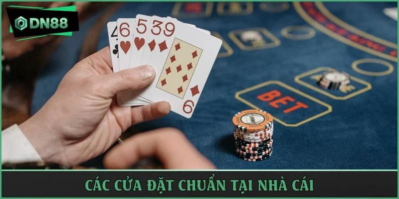 Các cửa đặt chuẩn tại nhà cái
