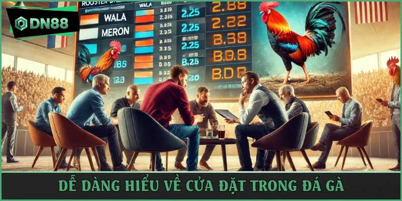 Dễ dàng hiểu về cửa đặt trong đá gà