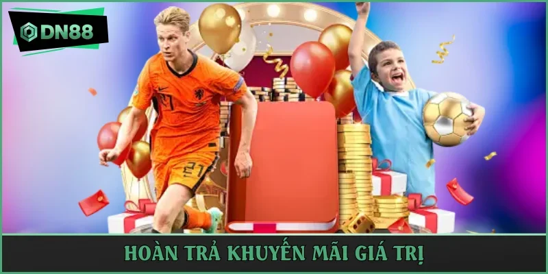 Hoàn trả lợi nhuận khuyến mãi DN88 cho người chơi