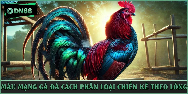 Màu mạng gà đá cách phân loại chiến kê theo lông